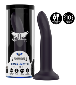 MYTHOLOGY - DUMAN MYSTIC DILDO M - VIBRATEUR COMPATIBLE AVEC LA TECHNOLOGIE SANS FIL WATCHME