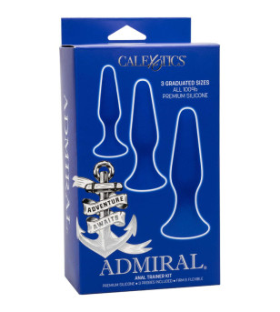 CALEXOTICS - ADMIRAL KIT 3 PLUG ANAL BLEU