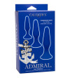 CALEXOTICS - ADMIRAL KIT 3 PLUG ANAL BLEU