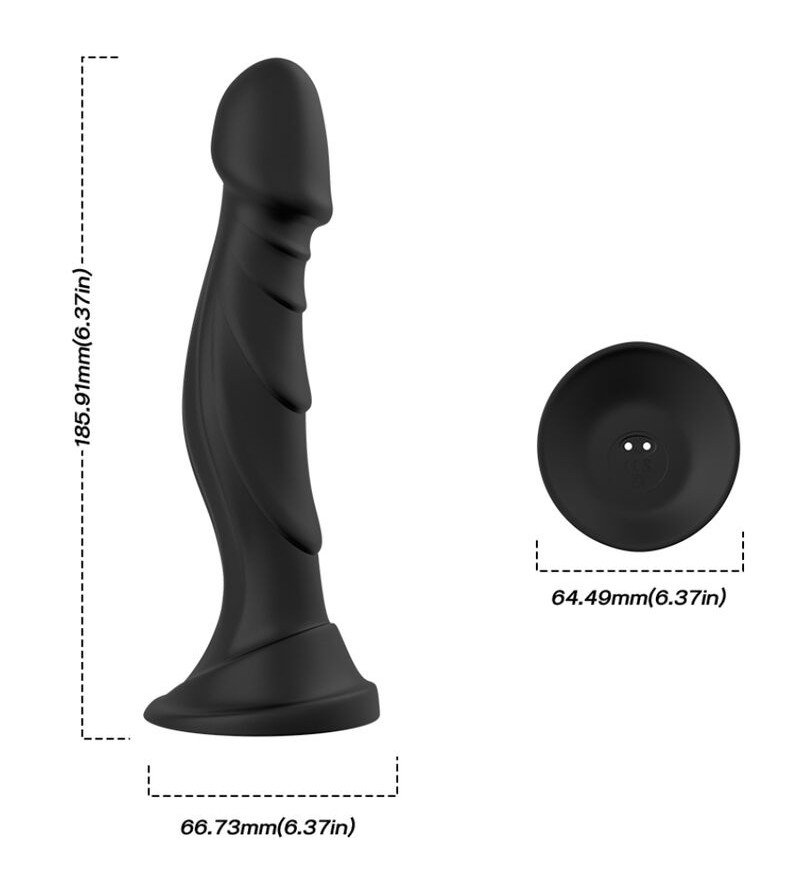 ARMONY - GODE VIBRATEUR  PLUG ANAL TÉLÉCOMMANDE NOIR