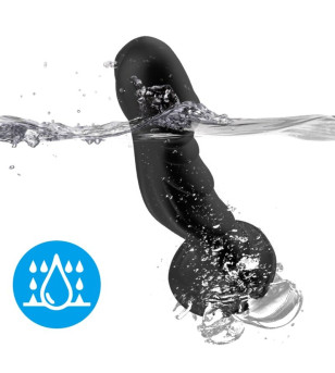 ARMONY - GODE VIBRATEUR  PLUG ANAL TÉLÉCOMMANDE NOIR