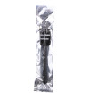 ALL BLACK - DOUCHE ANAL SILICONE SISTEMA STOPPER 27 CM