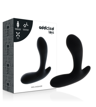 ADDICTED TOYS - MASSEUR ANAL VIBRATION NOIRE