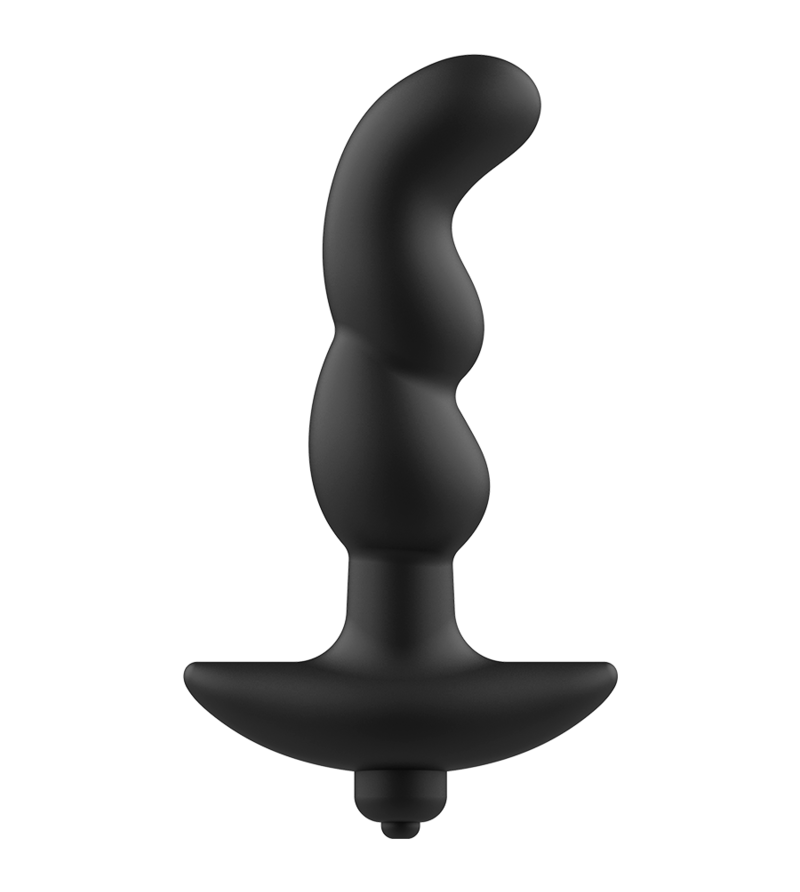 ADDICTED TOYS - MASSEUR ANAL AVEC VIBRATION NOIRE MODÈLE 2