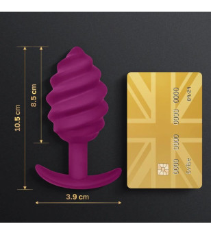 G-VIBE - GPLUG TWIST 2 PLUG ANAL VIOLET