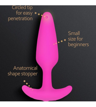 G-VIBE - GPLUG PLUG ANAL VIBRATEUR XS FUCHSIA