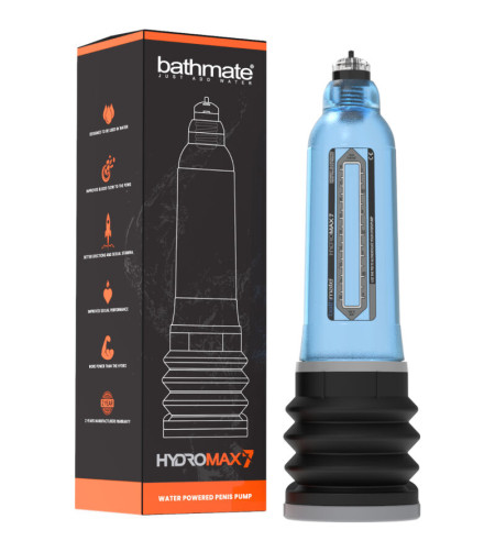 BATHMATE - HYDROMAX 7 POMPE DAUGMENTATION DE PÉNIS BLEU