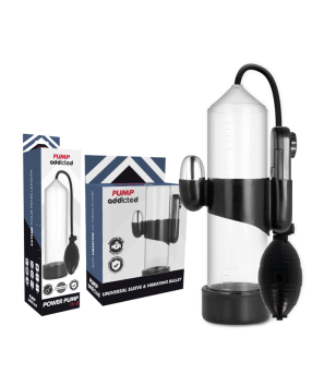 PUMP ADDICTED - VIBRATEUR TRANSPARENT RX3