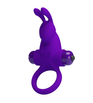 PRETTY LOVE - ANNEAU VIBRATEUR I RABBIT POUR PÉNIS VIOLET