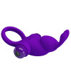 PRETTY LOVE - ANNEAU VIBRATEUR I RABBIT POUR PÉNIS VIOLET