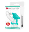 PRETTY LOVE - ANNEAU VIBRATEUR LAPIN VERT DANTE