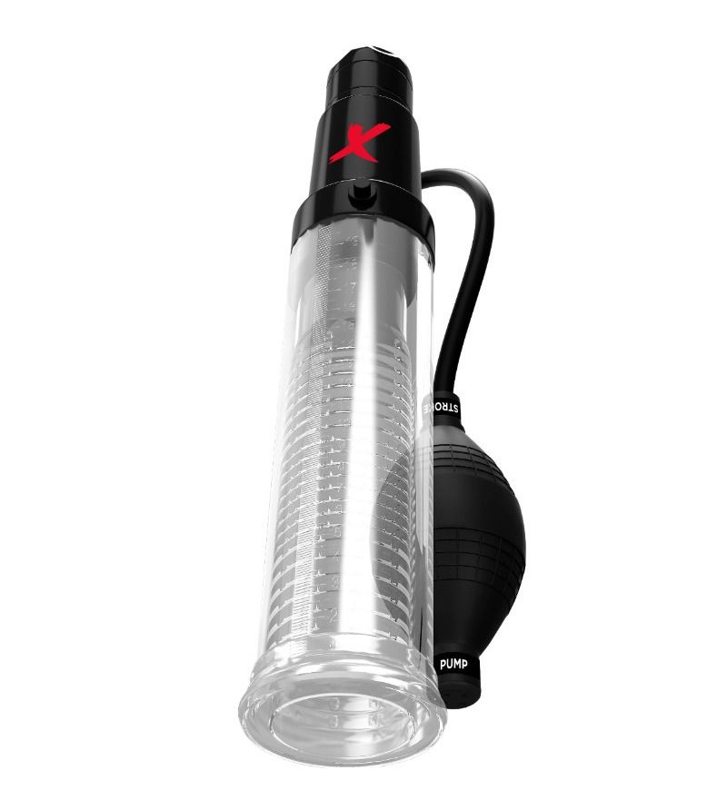 PDX ELITE - SUCK N PUMP STROKER MASTURBATEUR VIBRANT POMPE À ONDES STIMULANTES