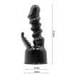 BAILE - TÊTE INTERCHANGEABLE POWER HEAD POUR LA STIMULATION INTERNE ET DU CLITORIS