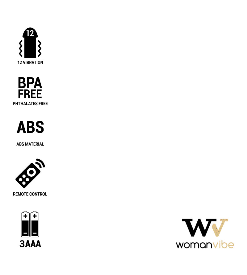 WOMANVIBE - ALSAN EGG TELECOMMANDE NOIR SILICONE VIOLET