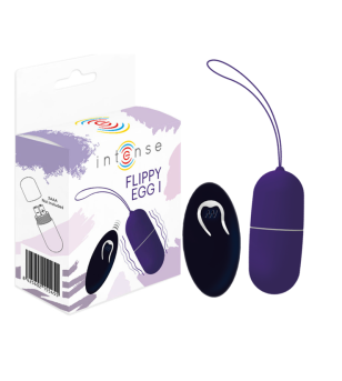 INTENSE - OEUF VIBRANT FLIPPY I AVEC TÉLÉCOMMANDE VIOLET
