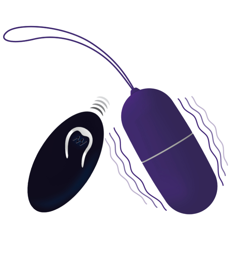 INTENSE - OEUF VIBRANT FLIPPY I AVEC TÉLÉCOMMANDE VIOLET