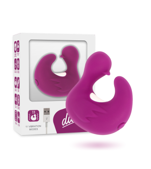 COVERME - DÉ À DÉS À CANARD RECHARGEABLE EN SILICONE STIMULANT DUCKYMANIA