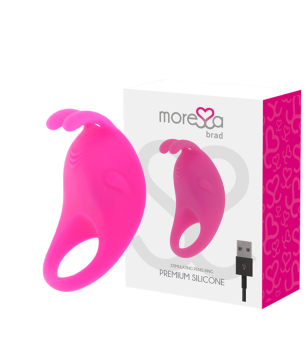 MORESSA - BRAD PREMIUM SILICONE RECHARGEABLE ROSE