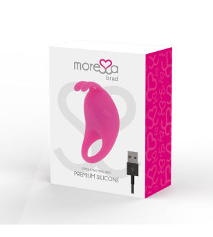 MORESSA - BRAD PREMIUM SILICONE RECHARGEABLE ROSE