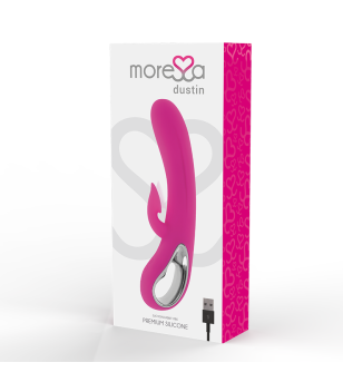 MORESSA - DUSTIN ONDES STIMULANTES CLITORIALES ET VIBRATIONS PUISSANTES SILICONE PREMIUM RECHARGEABLE