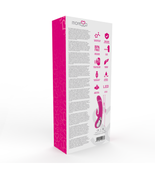 MORESSA - DUSTIN ONDES STIMULANTES CLITORIALES ET VIBRATIONS PUISSANTES SILICONE PREMIUM RECHARGEABLE