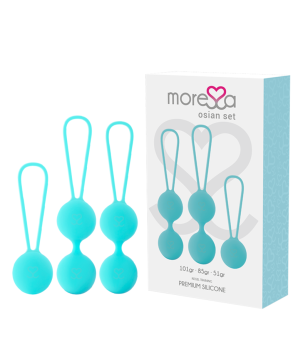 MORESSA - ENSEMBLE OSIAN SILICONE TURQUOISE PREMIUM