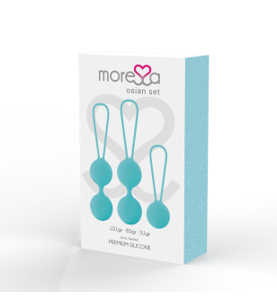 MORESSA - ENSEMBLE OSIAN SILICONE TURQUOISE PREMIUM