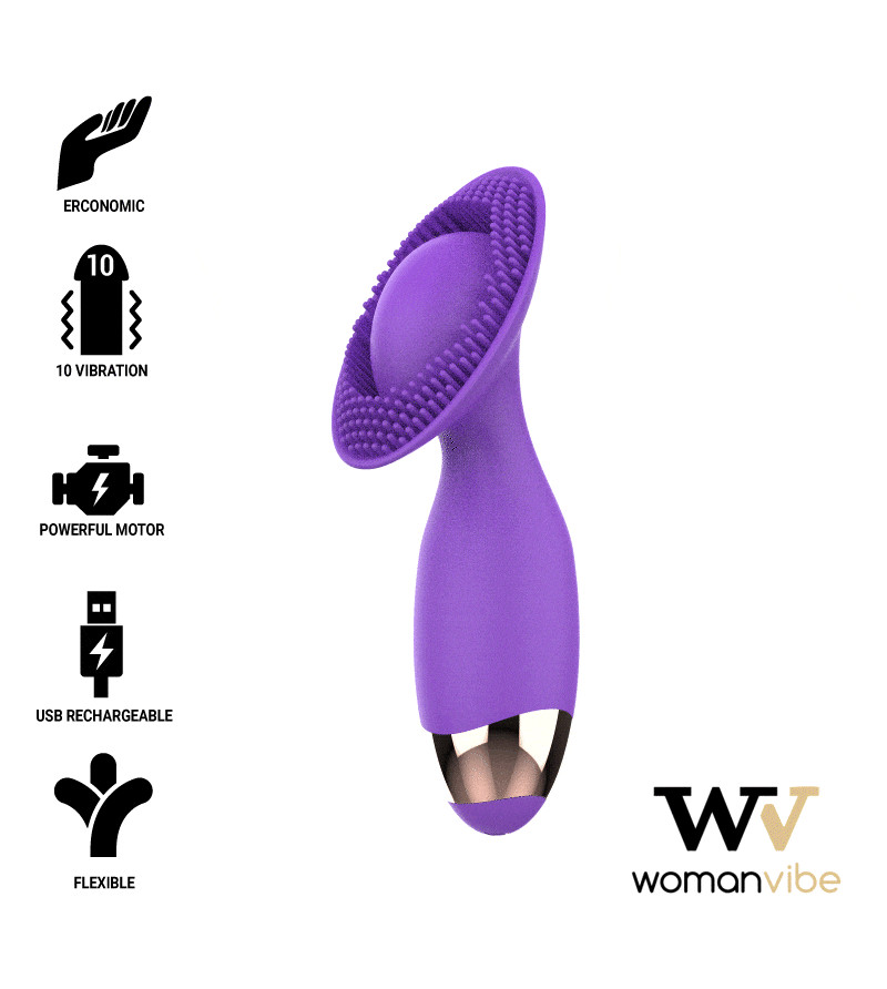 WOMANVIBE - PUPPY STIMULATOR SILICONE RECHARGEABLE