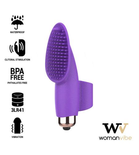 WOMANVIBE - FINGER DE STIMULATEUR EN SILICONE AISHA FEMME