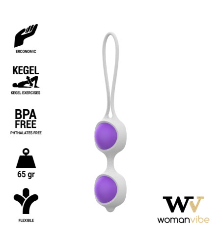 WOMANVIBE - BALLES EN SILICONE VIBE KEISY II