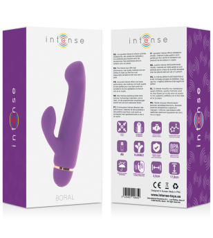 INTENSE - BORAL 20 VITESSES SILICONE LILAS