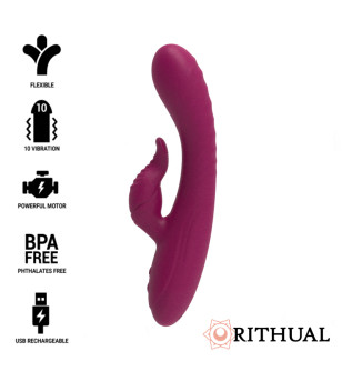 RITHUAL - ANUSARA DOUBLE MOTEUR RECHARGEABLE 2.0 NOIR