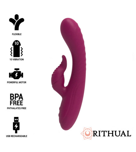 RITHUAL - ANUSARA DOUBLE MOTEUR RECHARGEABLE 2.0 NOIR