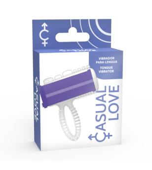 CASUAL LOVE - RING VIBRATOR LILAC TONGUE