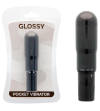 GLOSSY - VIBRATEUR DE POCHE NOIR