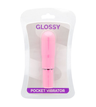 GLOSSY - VIBRATEUR DE POCHE DEEP ROSE