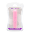 GLOSSY - VIBRATEUR DE POCHE DEEP ROSE