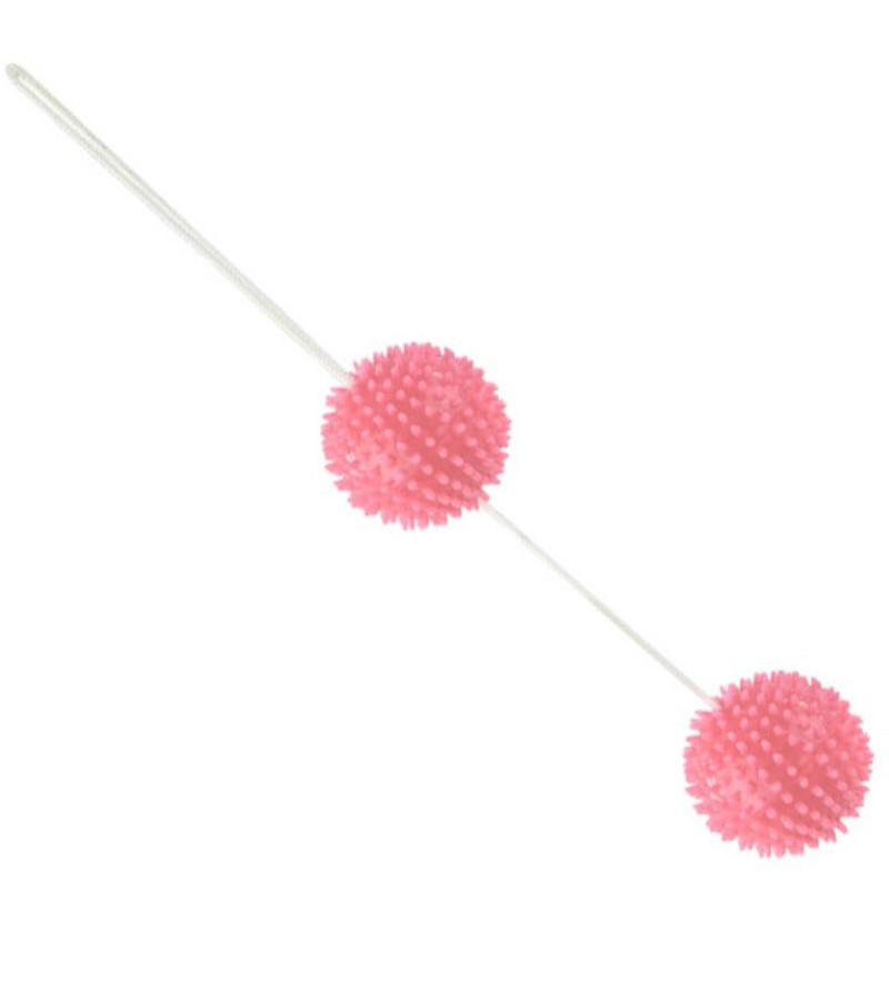 BAILE - BALLES TEXTURÉES ROSE PROFONDEMENT PLAISIR 3.6 CM