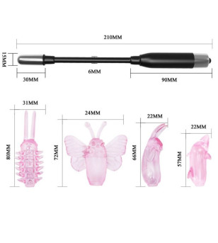 BAILE - STIMULATEUR DE BAGUETTE MAGIQUE WIZARD AVEC VIBRATION