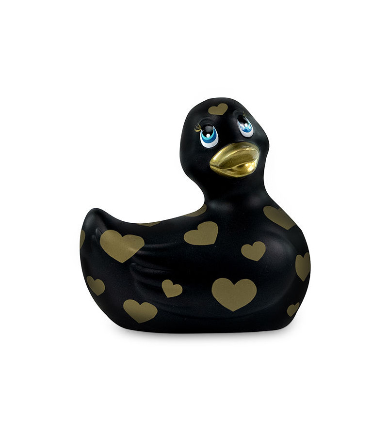 BIG TEASE TOYS - JE FRAPPE MON DUCKIE 2.0  ROMANCE (NOIR ET OR)