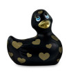 BIG TEASE TOYS - JE FRAPPE MON DUCKIE 2.0  ROMANCE (NOIR ET OR)