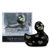 BIG TEASE TOYS - JE FRAPPE MON DUCKIE 2.0  ROMANCE (NOIR ET OR)