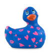 BIG TEASE TOYS - JE FRAPPE MON DUCKIE 2.0  ROMANCE (VIOLET ET ROSE)