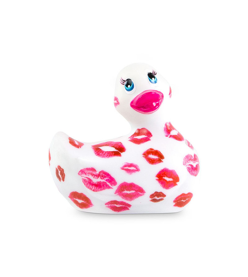 BIG TEASE TOYS - JE FRAPPE MON DUCKIE 2.0  ROMANCE (BLANC ET ROSE)