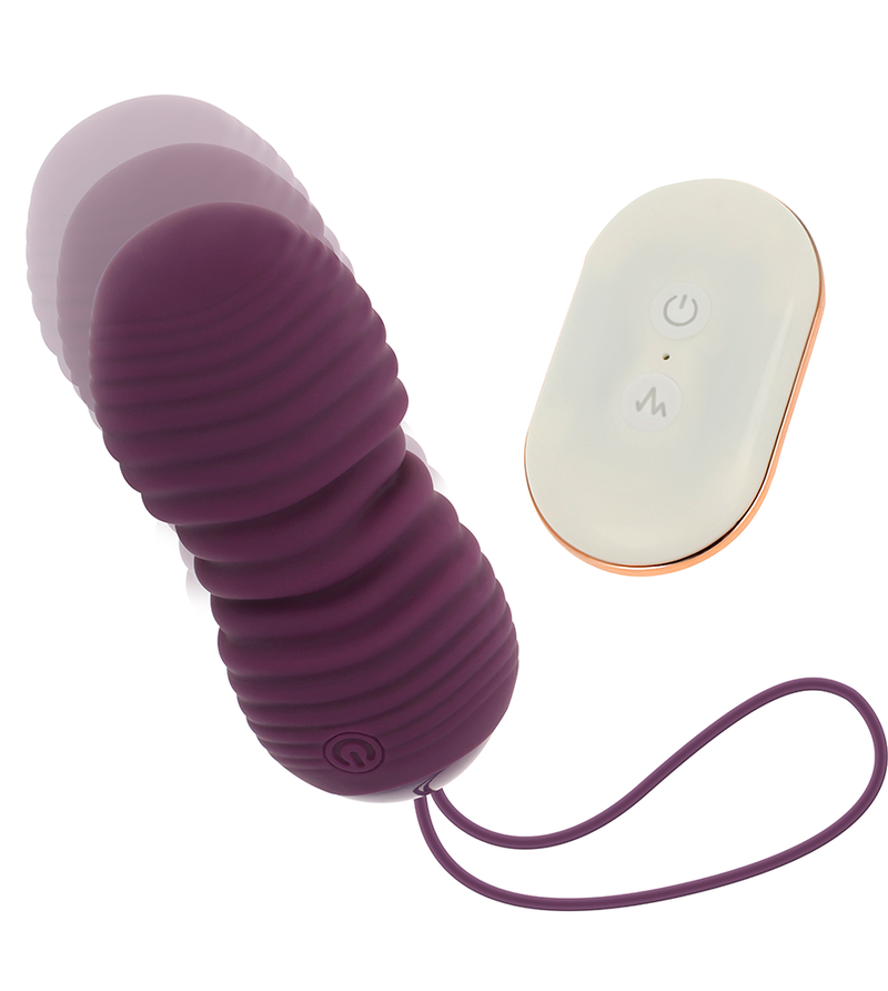 OHMAMA - TÉLÉCOMMANDE EGG 7 MODES HAUT ET BAS VIOLET