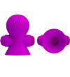 PRETTY LOVE - STIMULATEURS DE NIPPLE 12 MODES VIBRATION LILAS