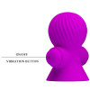 PRETTY LOVE - STIMULATEURS DE NIPPLE 12 MODES VIBRATION LILAS