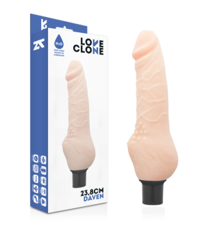 LOVECLONE - DAVEN AUTOLUBRIFICATION RÉALISTE 23.8 CM -O- 3.8 CM