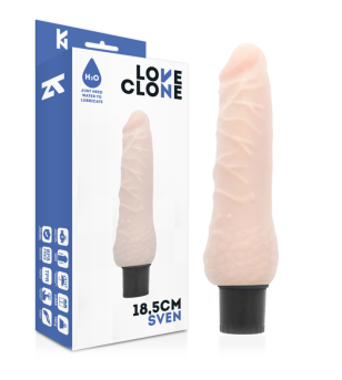 LOVECLONE - VIBRATEUR AUTOLUBRIFIANT SVEN 18.5 CM -O- 3.3 CM