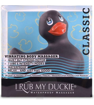 BIG TEASE TOYS - JE FRAPPE MON DUCKIE CLASSIC VIBRATING DUCK NOIR